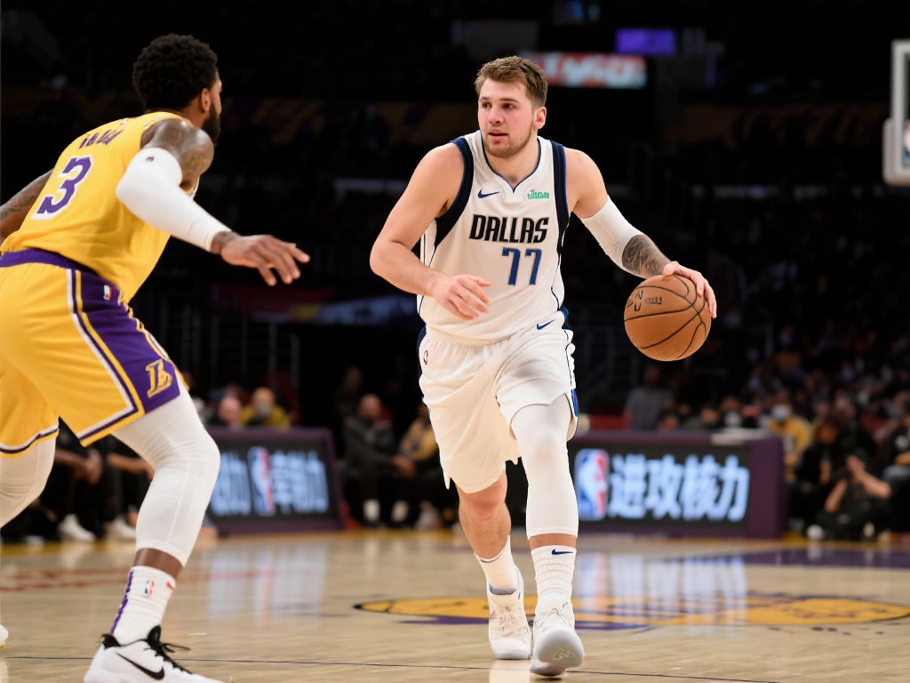 在NBA赛场上，卢卡-东契奇的名字总是与